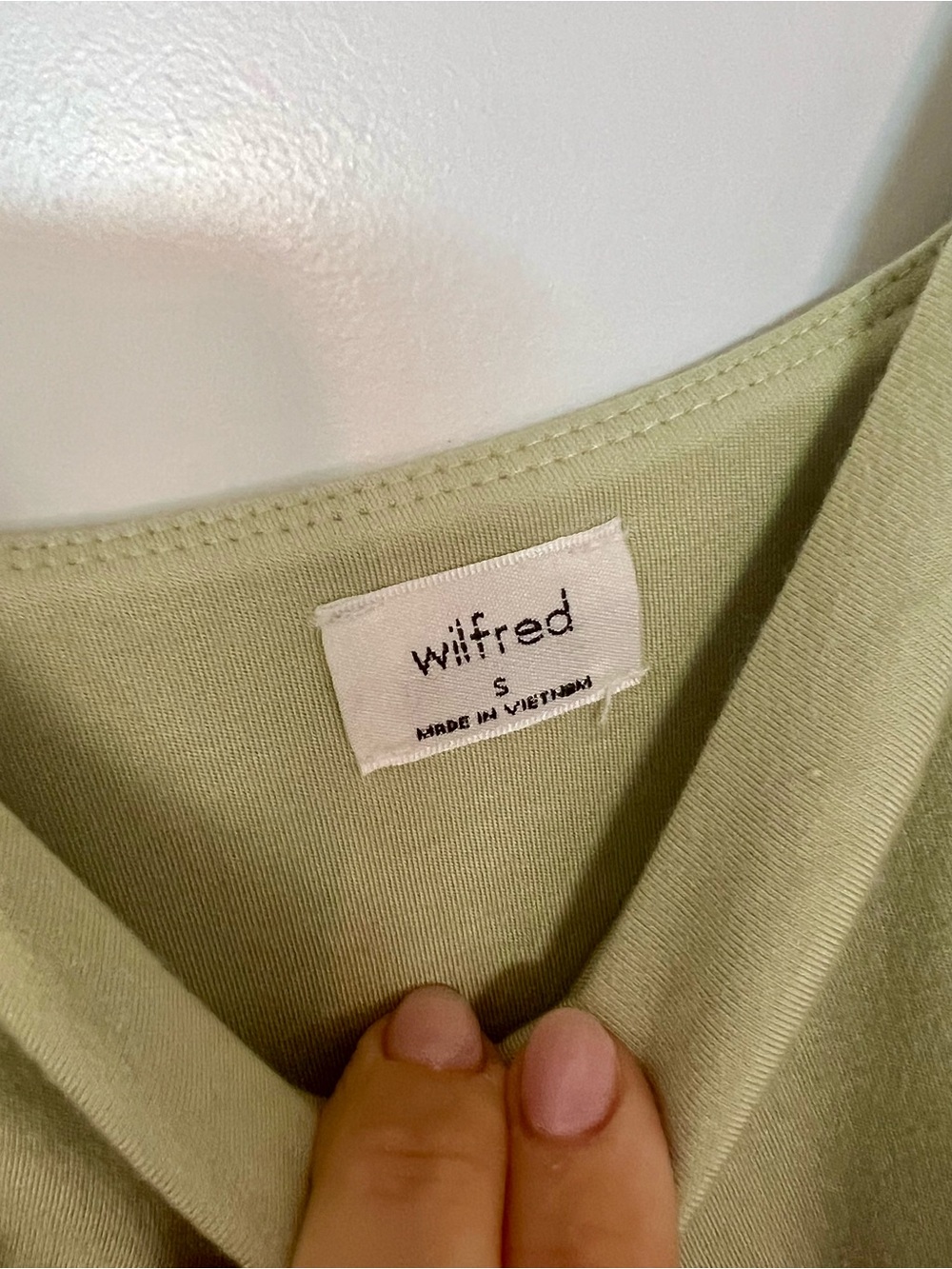 Aritzia Saturn mini dress (wrap dress) size small - Picture 2 of 4